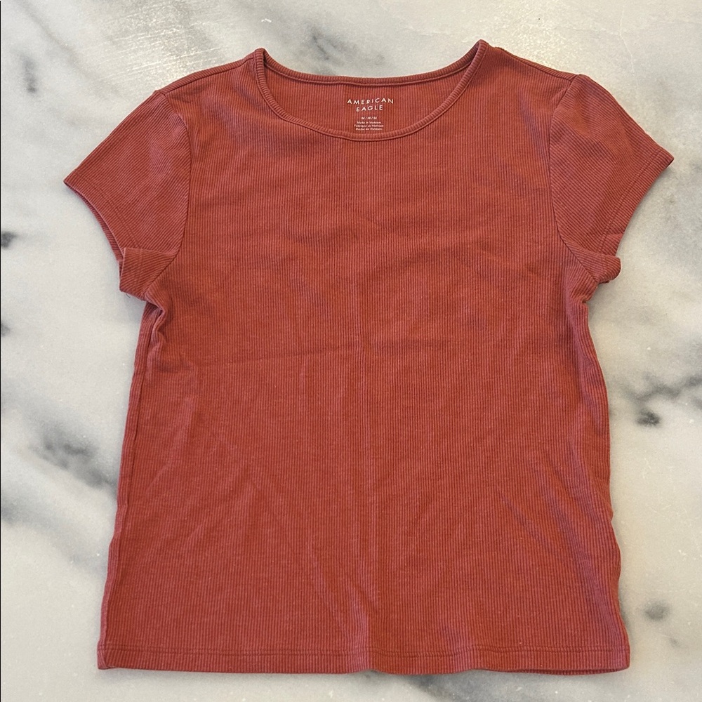 American Eagle Outfitters fall colored Short Sleeve Tee